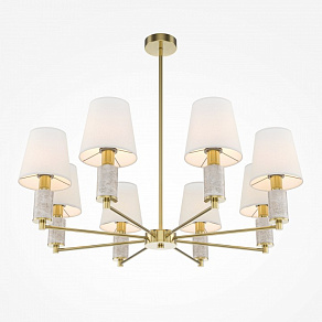 Люстра на штанге Maytoni Lira MOD483PL-08BS