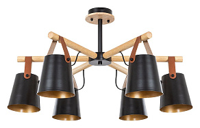 Люстра на штанге Arte Lamp Thomas A7032PL-6BK