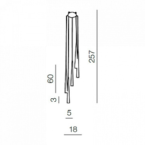 Подвесной светильник Azzardo Stylo 5 AZ0208