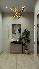 Люстра на штанге Milosh Tendence 793 0793CL-12GD