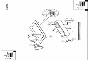 Бра Eglo Eridan 90831