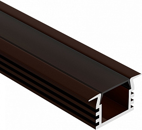 Профиль встраиваемый Arlight PDS-F-2000 ANOD Brown Deep 017653