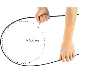 Трек гибкий Italline Fantom IT010-4010 black