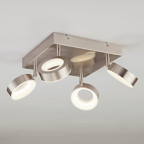 Спот Eurosvet Frisco 20065/4 сатин-никель 24W