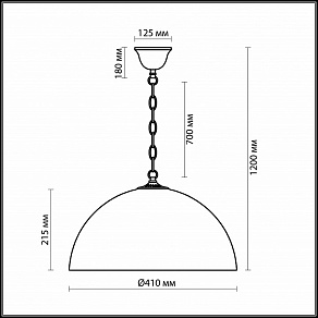 Подвесной светильник Odeon Light Carotti 2639/2