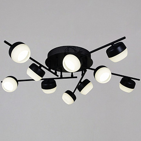 Люстра на штанге Reluce  11590-0.3-10 Black
