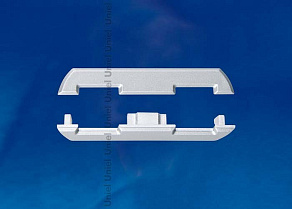 Заглушка для профиля Uniel UFE-N08 SILVER B POLYBAG UL-00000628