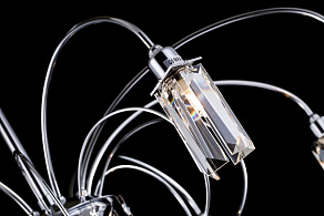 Люстра на штанге Maytoni Fountain MOD605-08-N