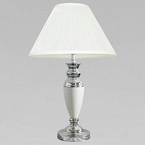 Настольная лампа декоративная Eurosvet Majorka 008A/1T белый