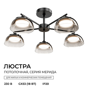 Люстра на штанге Apeyron Electrics  16-215