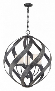 Подвесной светильник Quoizel Blacksmith QN-BLACKSMITH-5P-OBK