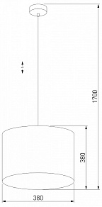 Подвесной светильник TK Lighting Tercino 6172 Tercino Blue