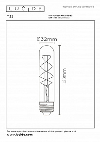 Лампа светодиодная Lucide  49035/95/62