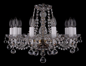 Подвесная люстра Bohemia Ivele Crystal 1402 1402/10/160/Pa/Balls