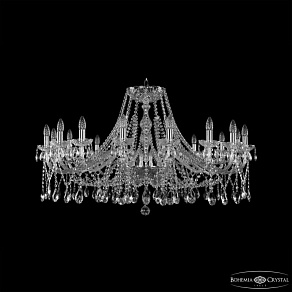 Подвесная люстра Bohemia Ivele Crystal 1413 1413/16/400 Ni