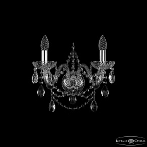 Бра Bohemia Ivele Crystal 1411 1411B/2/160 Ni