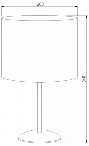 Настольная лампа декоративная TK Lighting Tercino 5278 Tercino Blue