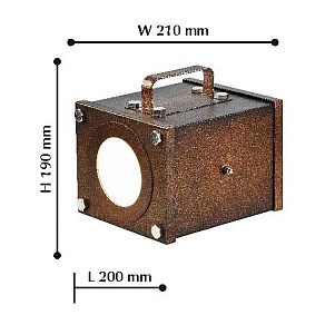 Настольная лампа декоративная Favourite Foco 2037-1T