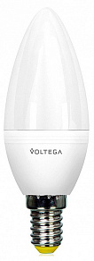 Лампа светодиодная Voltega Simple E14 6Вт 4000K VG2-C2E14cold6W