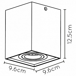 Накладной светильник Lucide Tube 22953/01/02