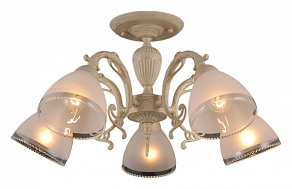 Люстра на штанге Natali Kovaltseva 79010 79010/5C BEIGE GOLD