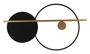 Накладной светильник Inodesign Round Round Black 44.4680