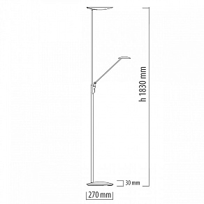Торшер DeMarkt Гэлэкси 15 632045702