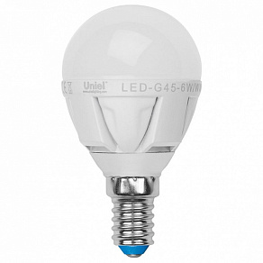 Лампа светодиодная Uniel  E14 6Вт 4500K 08694