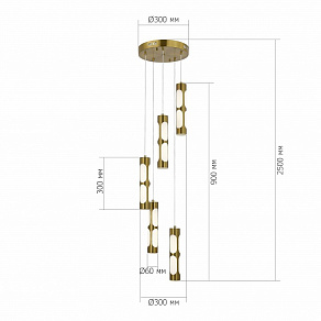 Подвесной светильник ST-Luce DALLAMOS SL6237.303.05