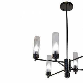 Люстра на штанге AM-Group INDIGO INDIGO SP6 PEARL BLACK