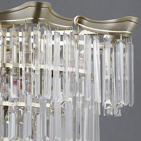 Подвесная люстра ILLUMICO LYRA IL3575-8+4PSQ-24 GD LYRA