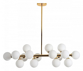 Люстра на штанге LUMINA DECO Marsiada LDP 6033-16 GD