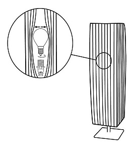 Настольная лампа декоративная Globo Bailey 24661