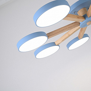 Люстра на штанге Imperiumloft TURNA Blue TURNA01