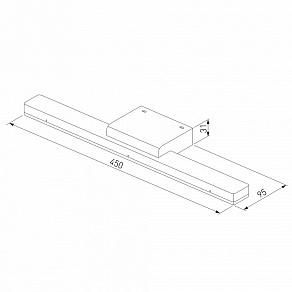 Подсветка для зеркала Elektrostandard Protect MRL LED 1111