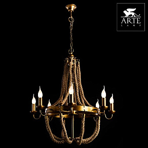 Подвесная люстра Arte Lamp Amaca A8957LM-8BZ