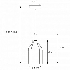 Подвесной светильник Lucide Paulien 08327/01/35