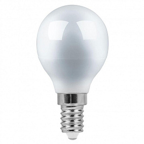 Лампа светодиодная Feron LB-38 E14 5Вт 4000K 25403