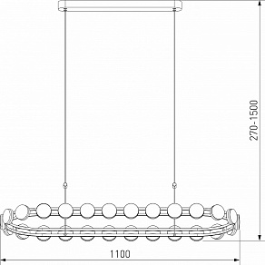 Подвесная люстра Eurosvet Tapioca a068075