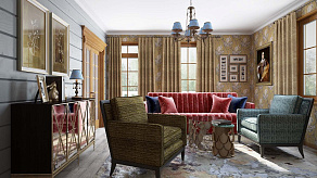 Настольная лампа декоративная Maytoni Vals ARM098-22-R