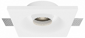 Встраиваемый светильник Maytoni Gyps Modern DL006-GU10-RD-W