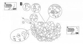 Люстра на штанге Globo Iowa 51539-3