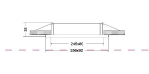 Встраиваемый светильник Maytoni Atom DL024-2-03B