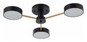 Потолочная люстра Arte Milano Ferrara 252006/3 Bk/Bk