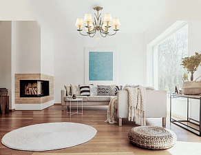 Люстра на штанге Lumion Mildred 4437/6C