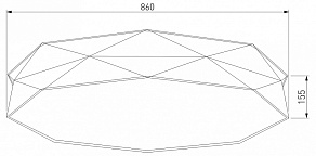 Накладной светильник TK Lighting Kantoor 4227 Kantoor Black