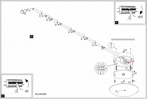 Подвес Eglo ПРОМО Extention 88968