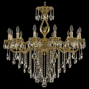 Подвесная люстра Bohemia Ivele Crystal 7501 75401/12/300 B G FS1M