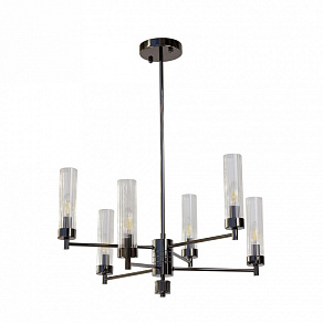 Люстра на штанге AM-Group INDIGO INDIGO SP6 PEARL BLACK