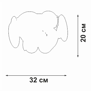 Потолочная люстра Vitaluce V5828 V5828-8/3+1PL
